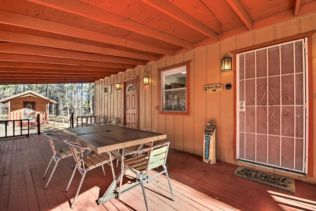 Pinetop Retreat With Hot Tub 3 Homes For Price Of 1 ภายนอก รูปภาพ
